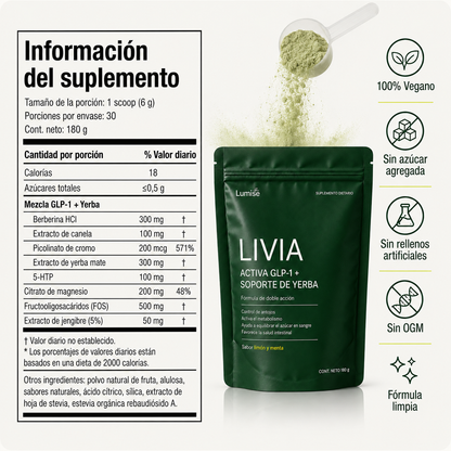 LIVIA | Antojos, Energía y Bienestar Digestivo