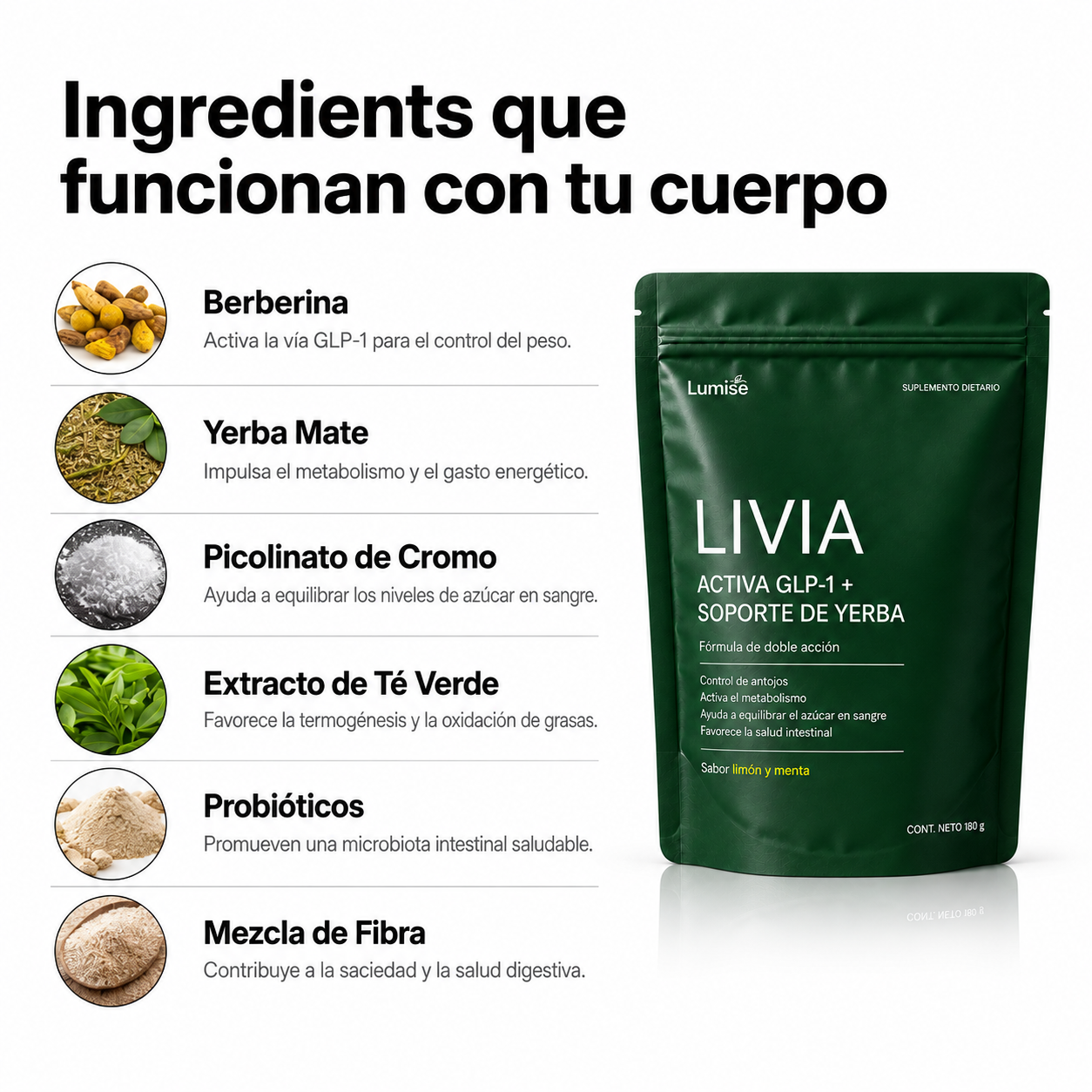 LIVIA | Antojos, Energía y Bienestar Digestivo