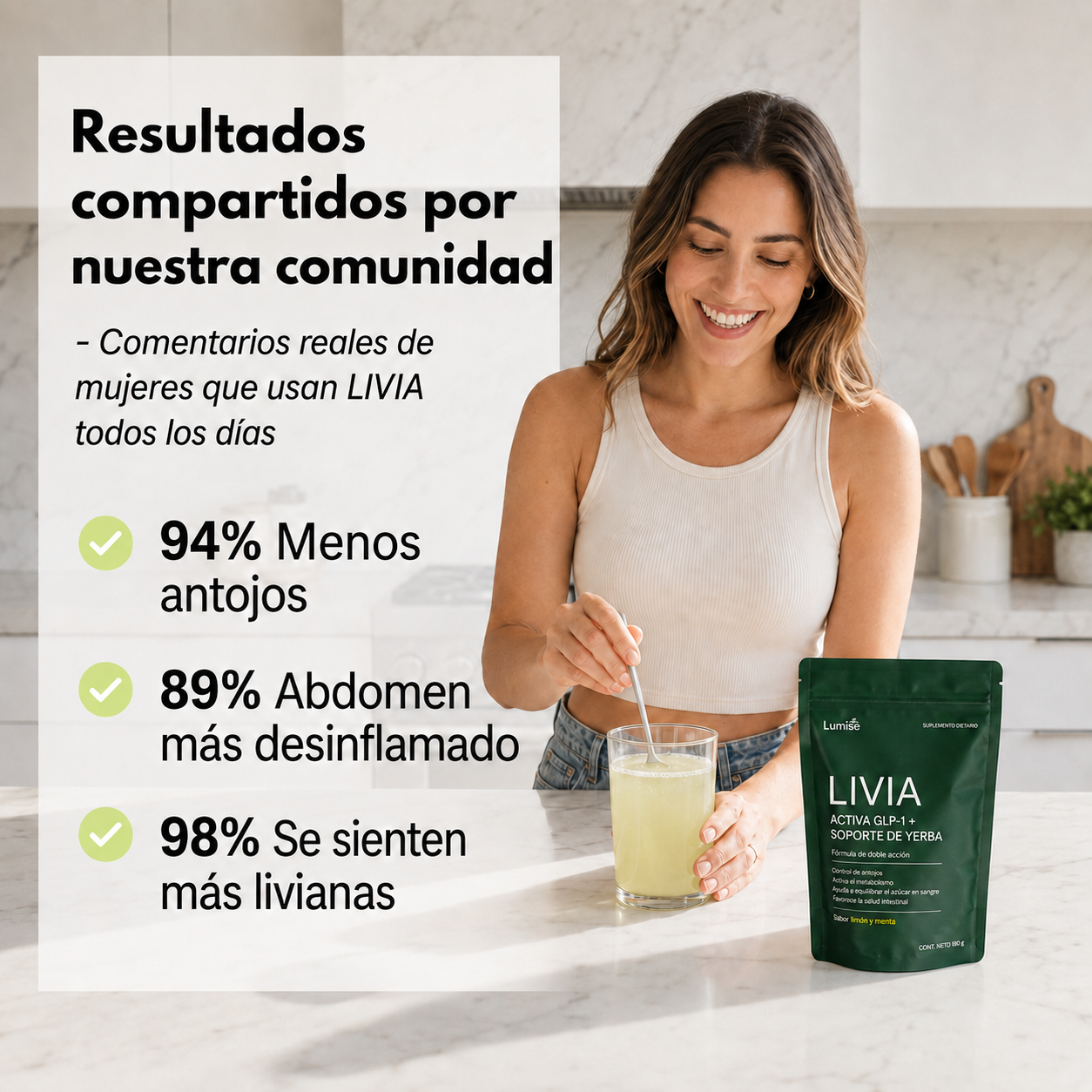 LIVIA | Antojos, Energía y Bienestar Digestivo