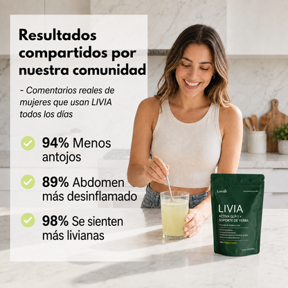 LIVIA | Antojos, Energía y Bienestar Digestivo